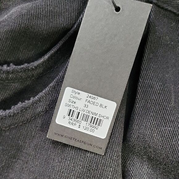 One Teaspoon Denim Shorts NWT - Picture 3 of 7